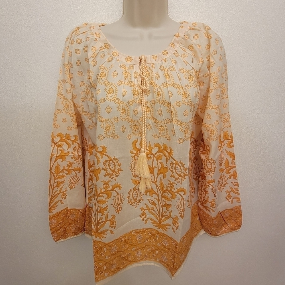 Cynthia Rowley Ladies Peasant Blouse